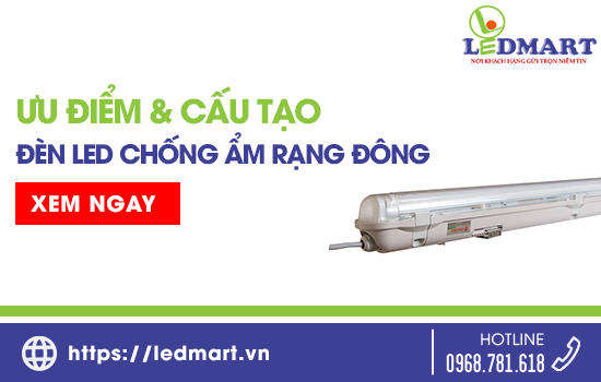 đèn led chống ẩm rạng đông