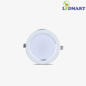 Đèn LED Âm Trần đổi màu 12W Rạng Đông viền trắng AT58 ĐM 110/12W
