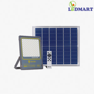 Đèn LED chiếu pha năng lượng mặt trời cảm biến 100W Rạng Đông CP03