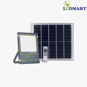 Đèn LED chiếu pha năng lượng mặt trời cảm biến 200W Rạng Đông CP03